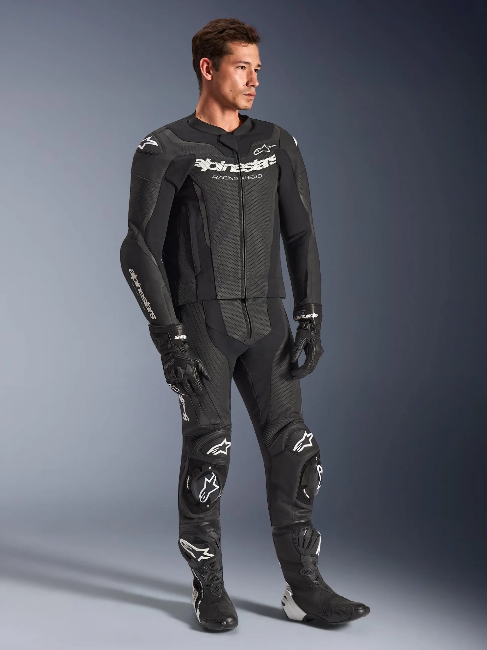 Combinaison En Cuir GP Force V2 2 Pièces