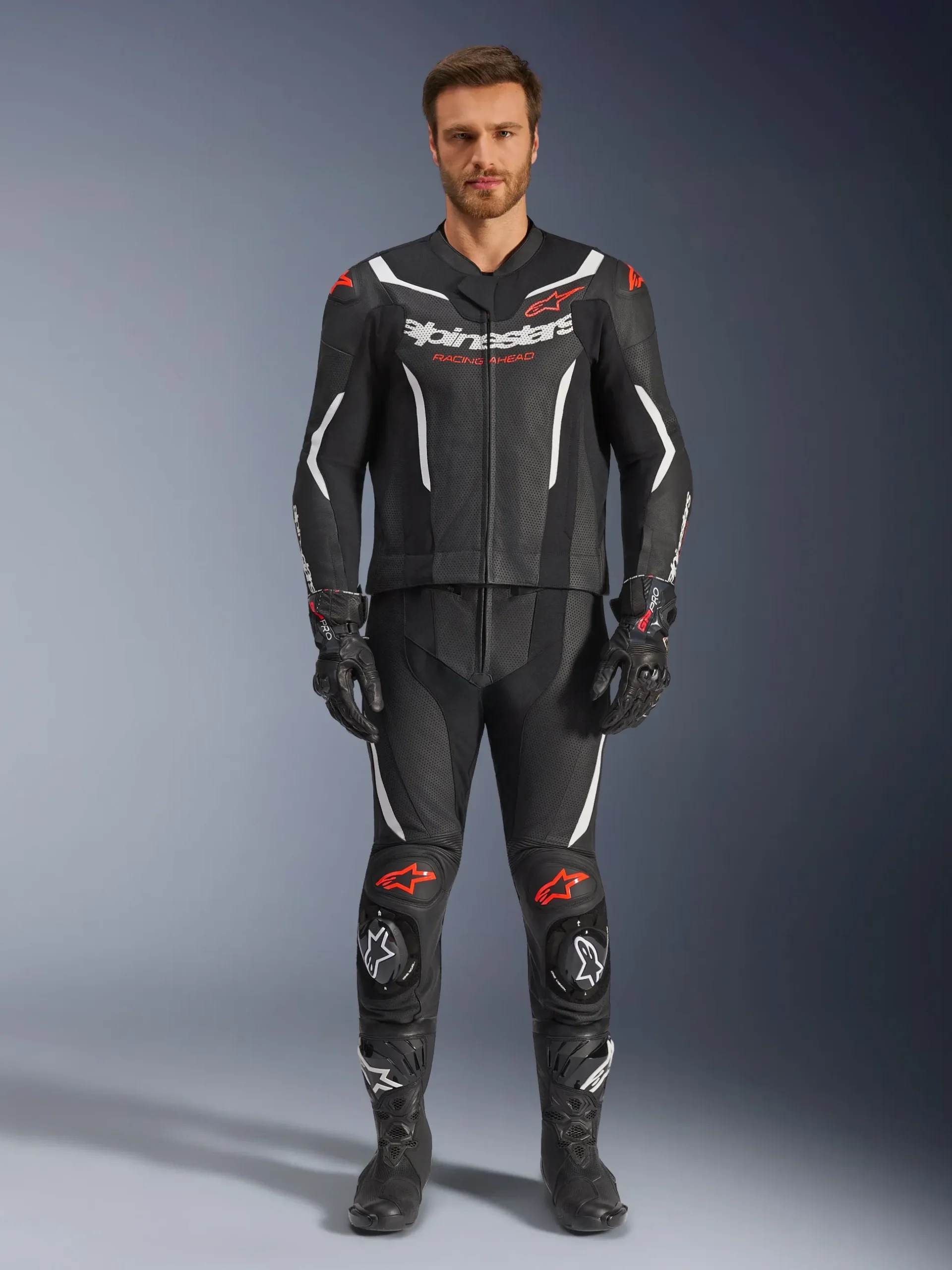 Combinaison En Cuir GP Force V2 2 Pièces
