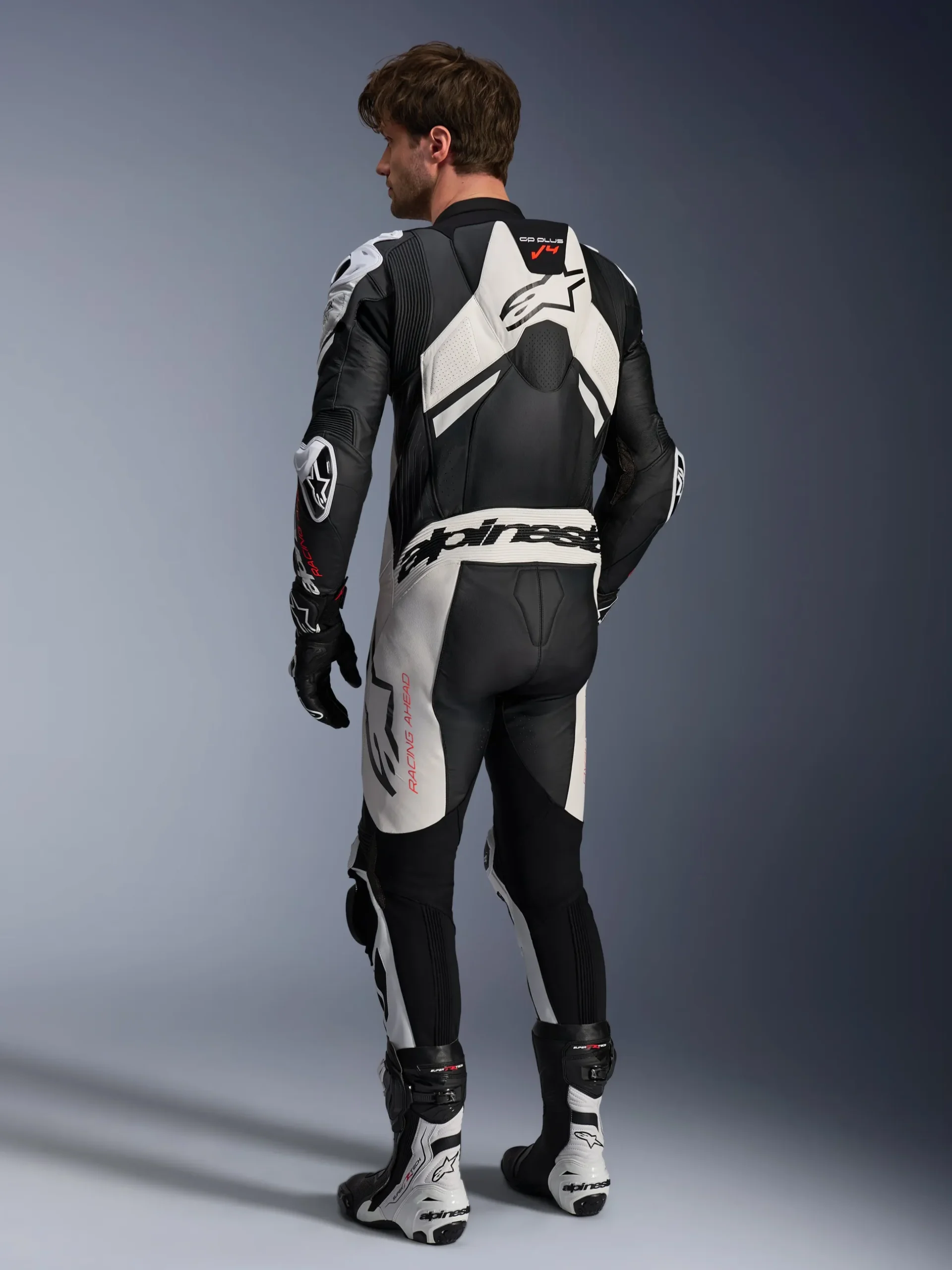 Combinaison En Cuir GP Plus V4 Sprint 1 Pièce