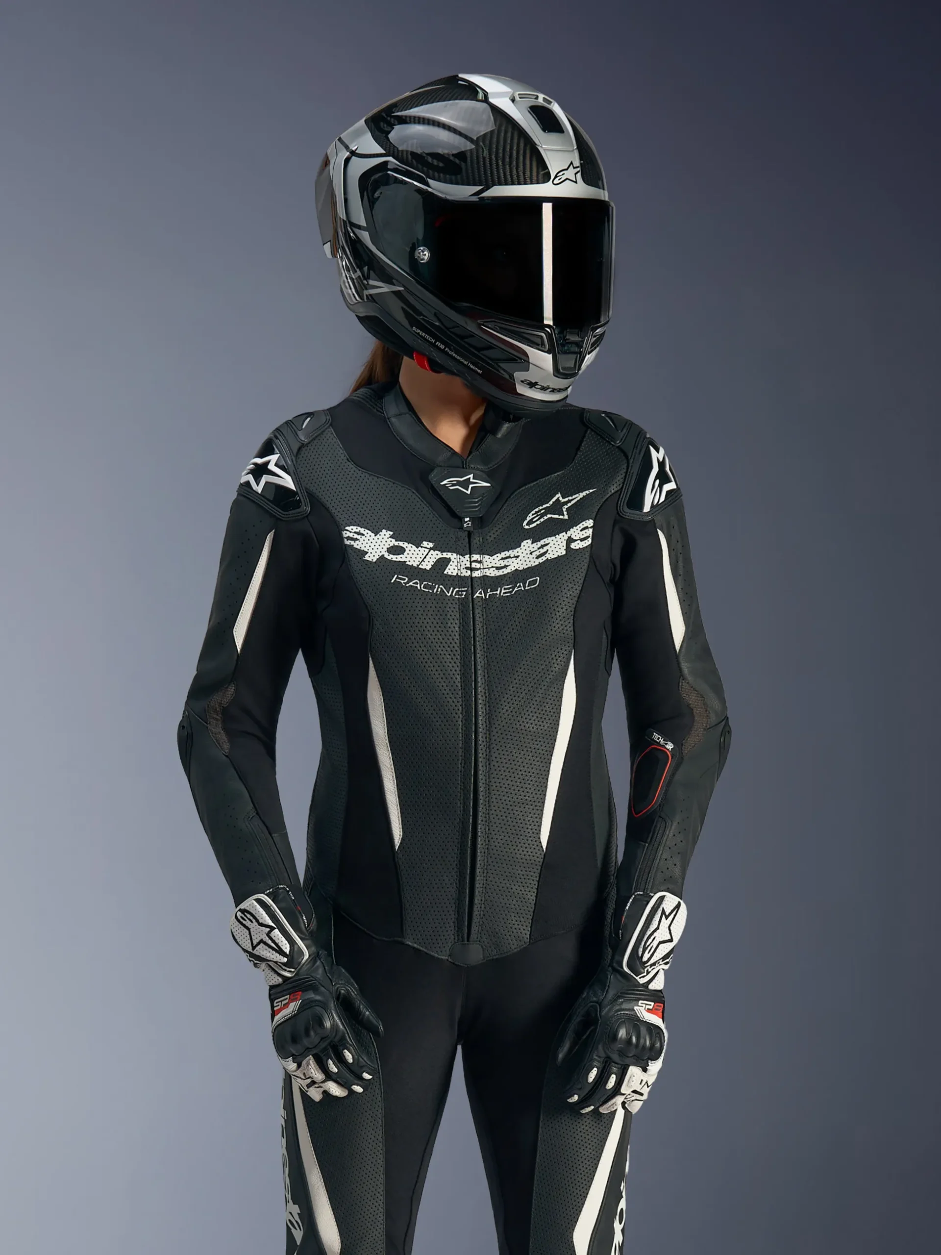 Combinaison En Cuir Stella GP-R7 1 Pièce