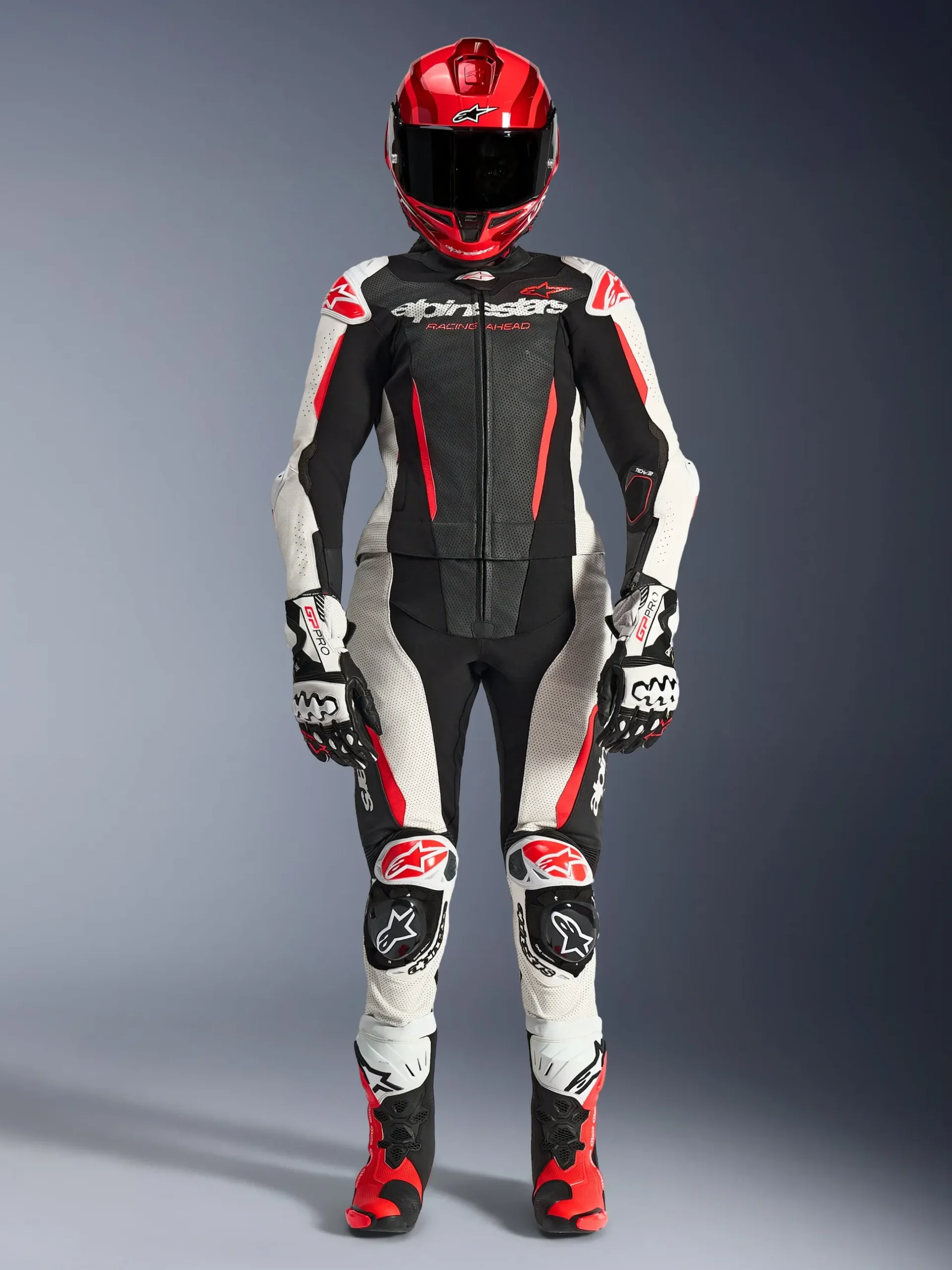 Combinaison En Cuir Stella GP-R7 2 Pièces