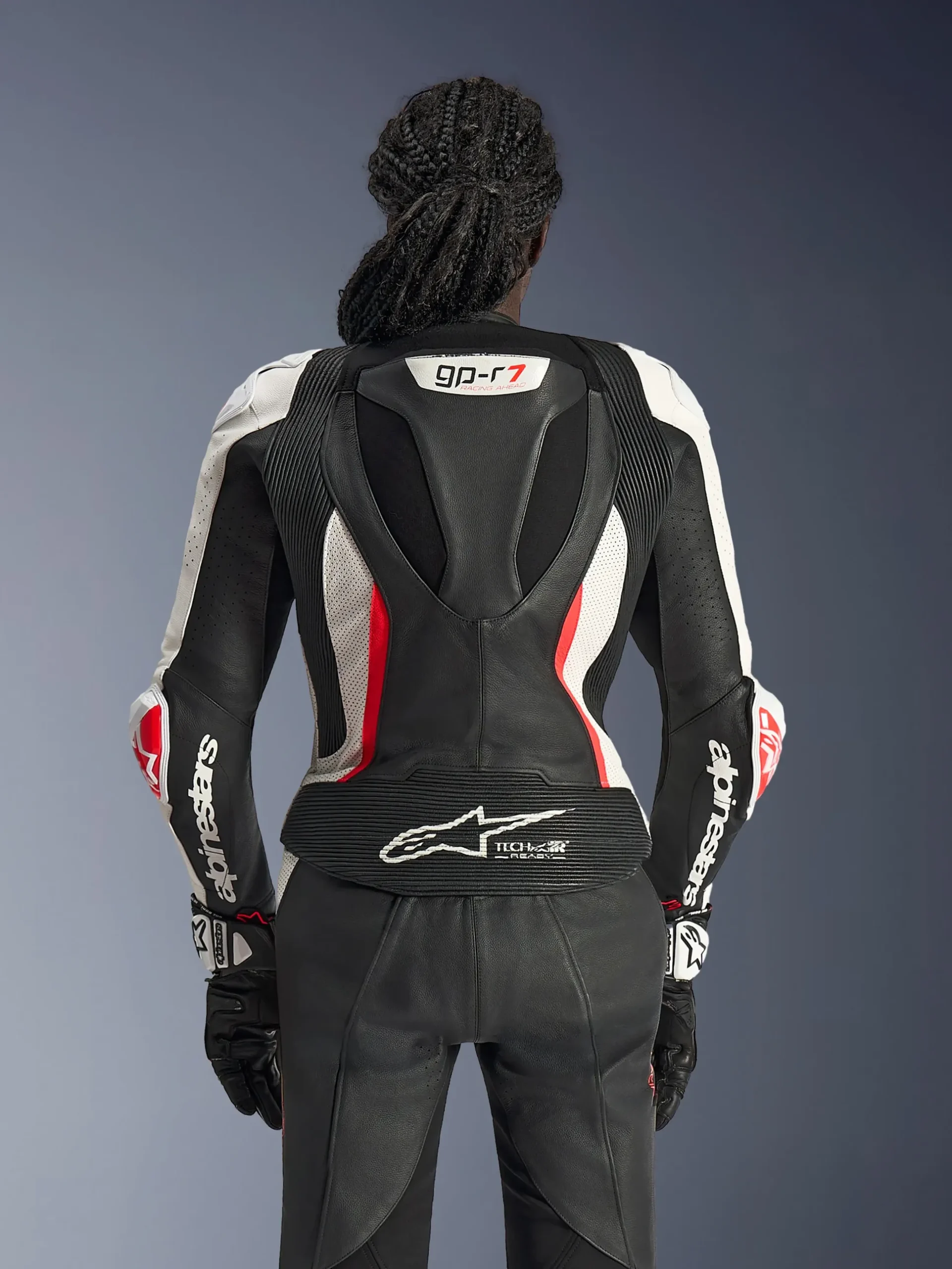 Combinaison En Cuir Stella GP-R7 2 Pièces