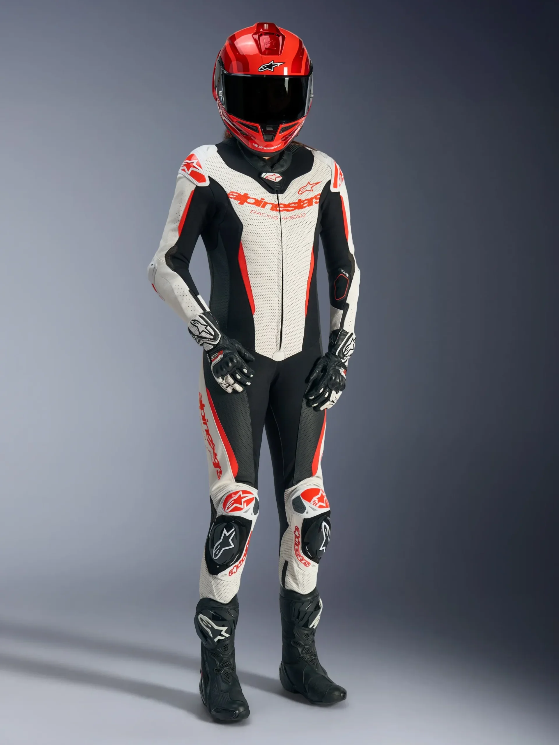 Combinaison En Cuir Stella GP-R7 1 Pièce