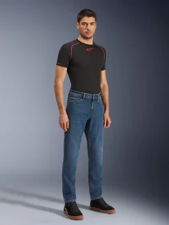 Pantalon En Denim Flex-AST 5 - Court