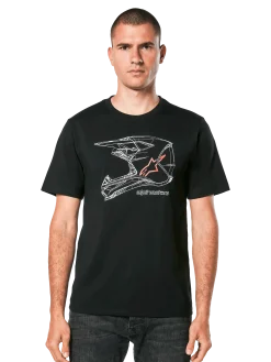 T-Shirt MX Helmet CSF