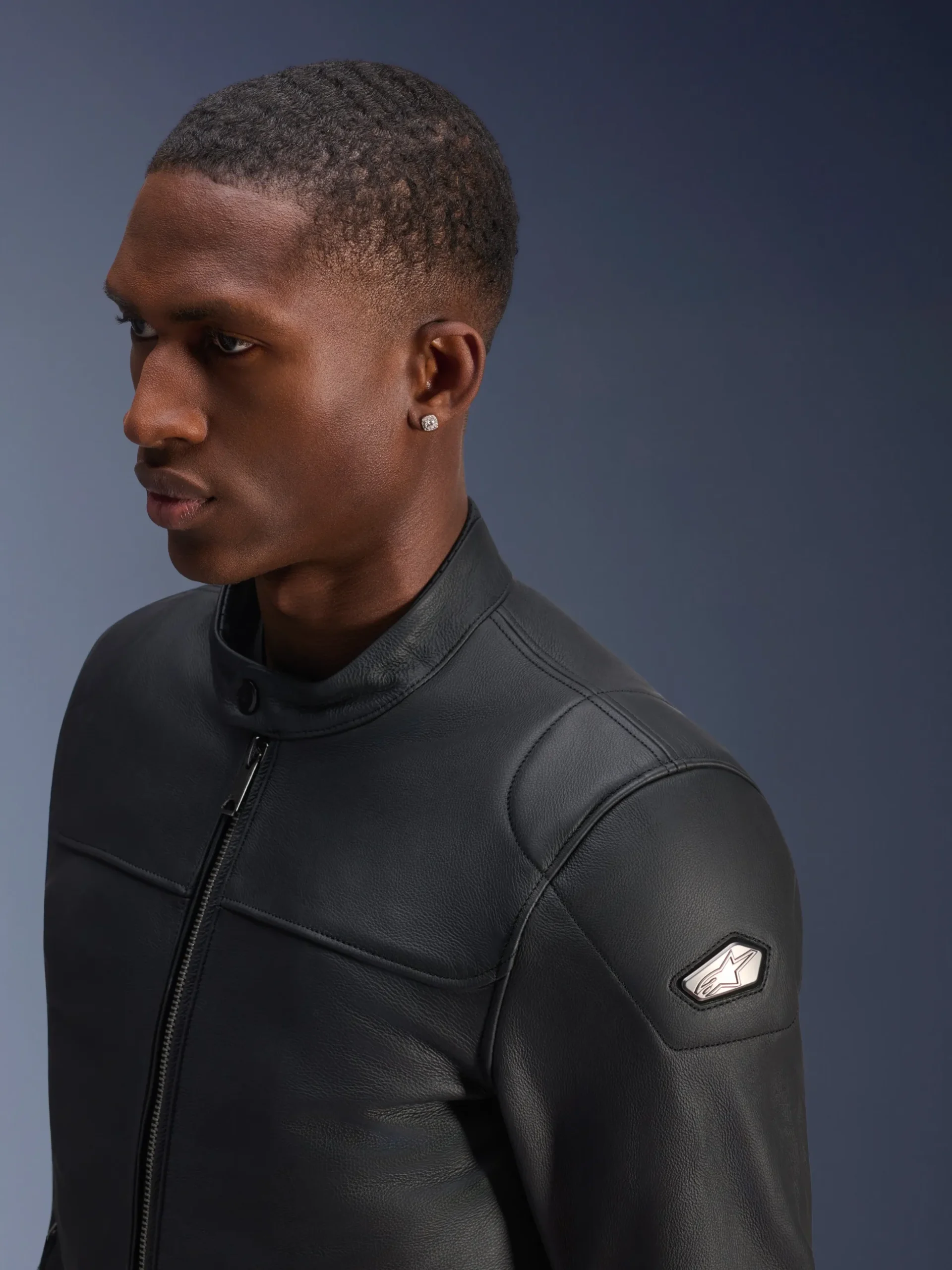 Veste En Cuir Blacktrack