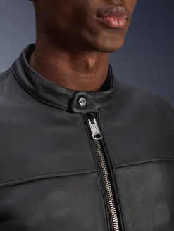 Veste En Cuir Blacktrack