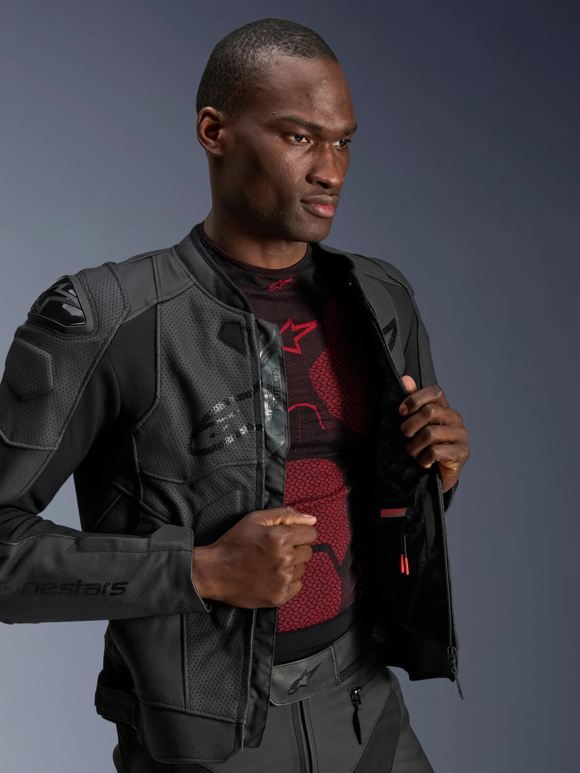 Veste En Cuir Dusk Airflow