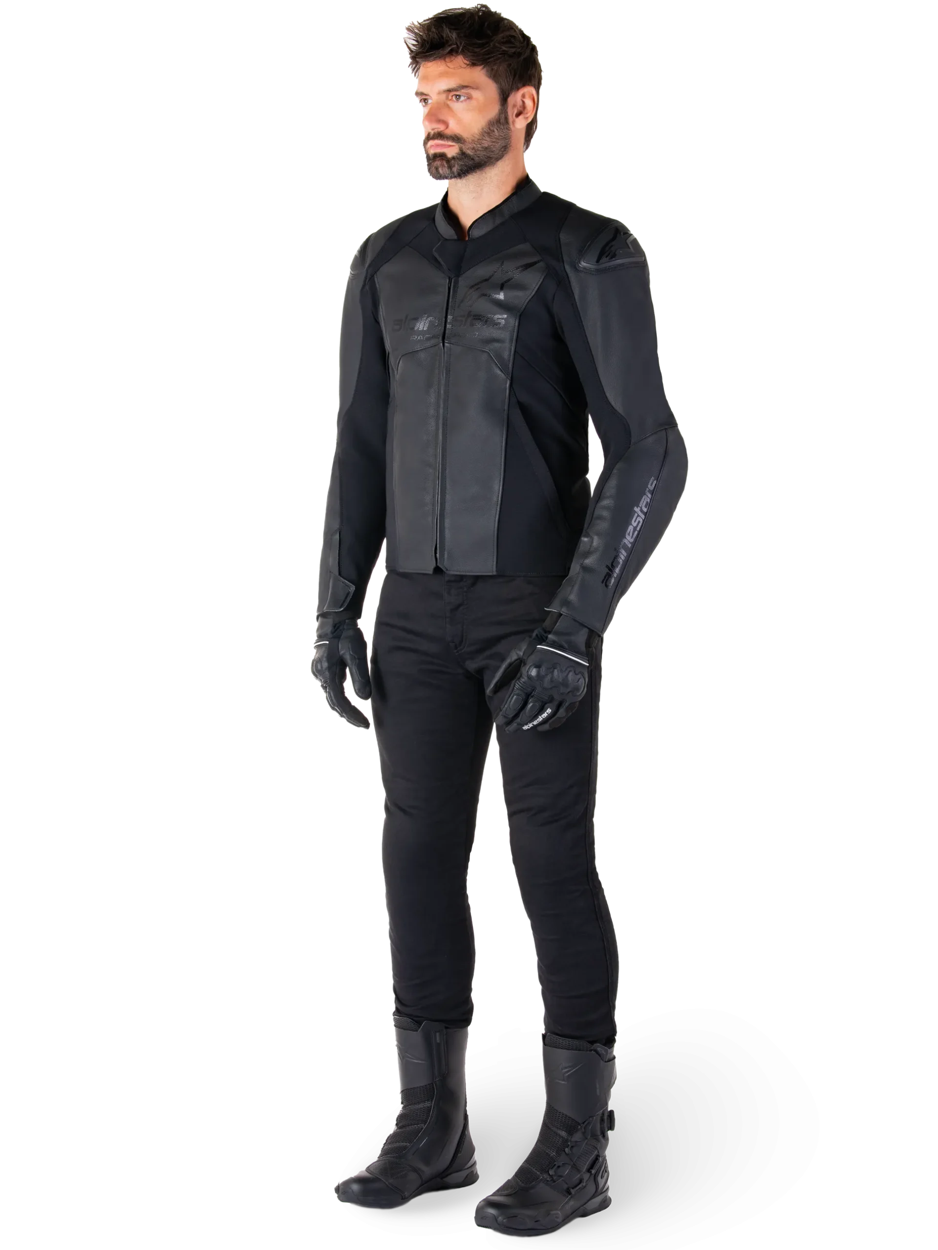 Veste En Cuir Faster V3