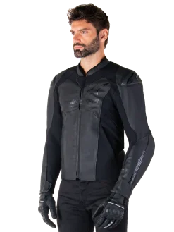 Veste En Cuir Faster V3