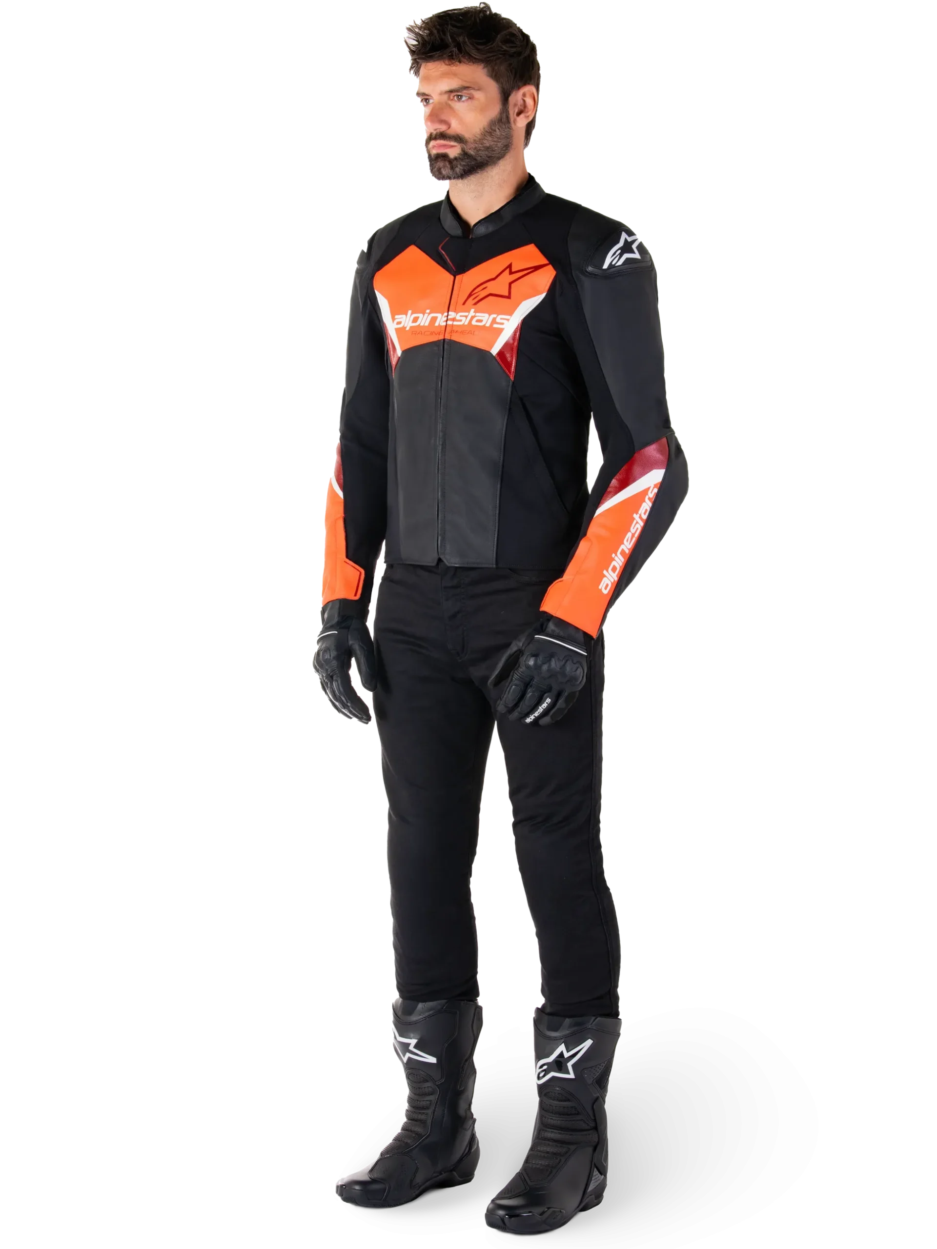 Veste En Cuir Faster V3