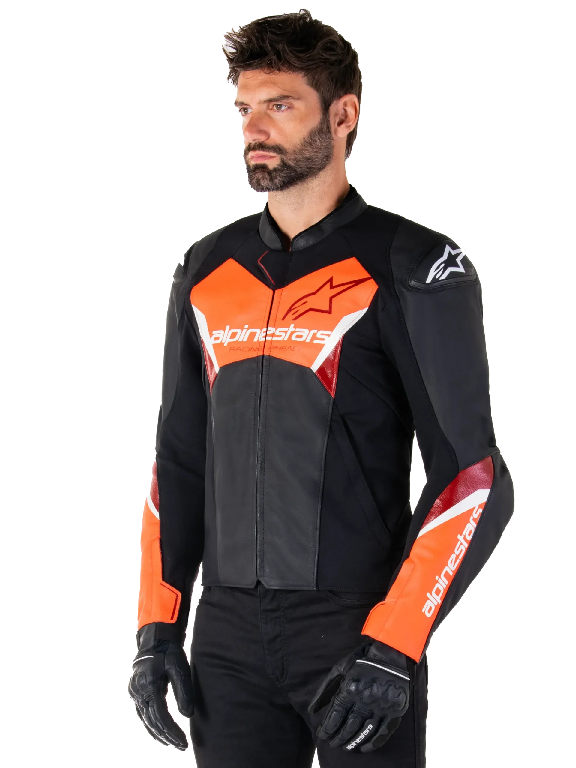 Veste En Cuir Faster V3