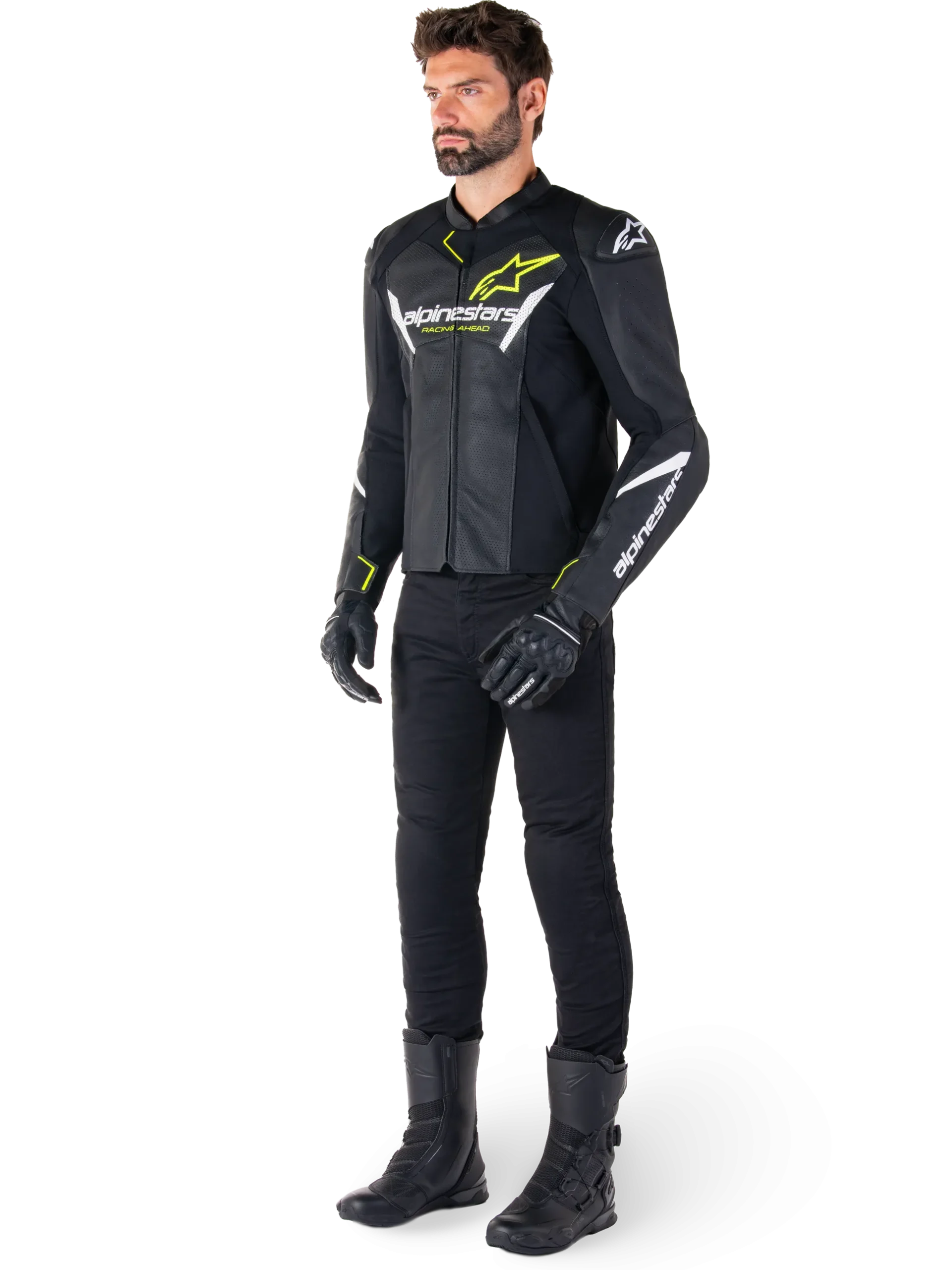 Veste En Cuir Faster V3 Airflow