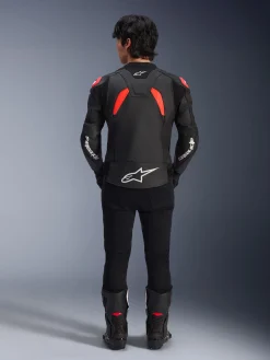 Veste En Cuir GP Plus R V4 Airflow