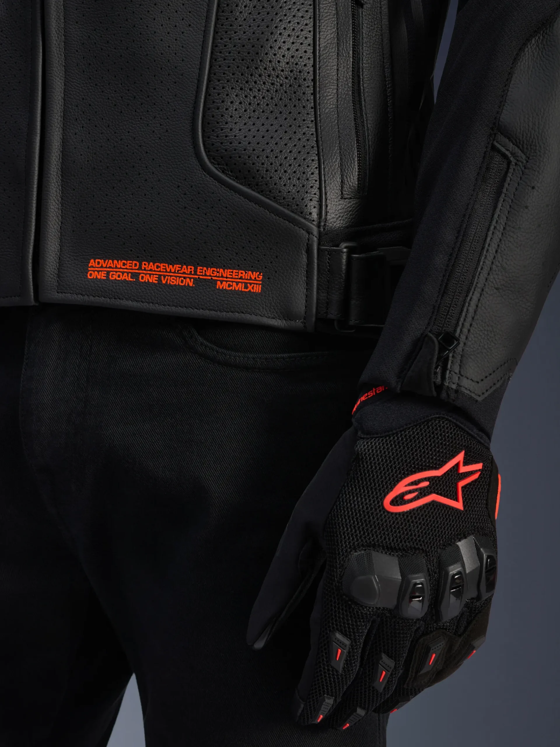 Veste En Cuir GP Plus R V4 Airflow