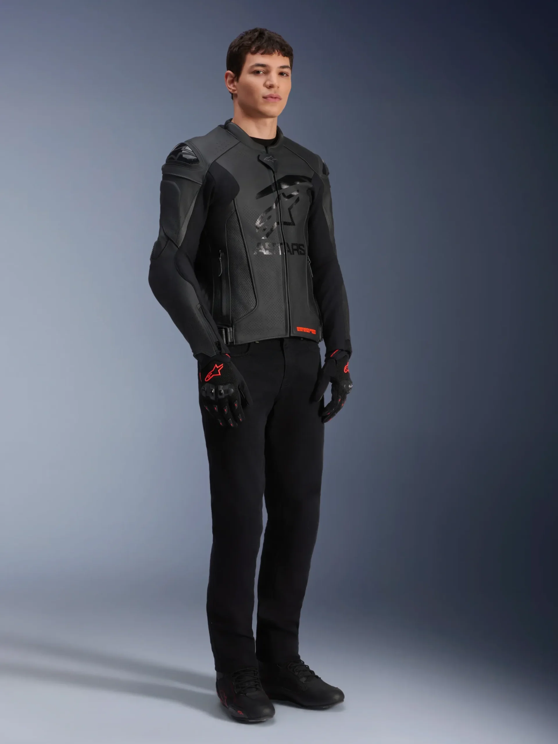 Veste En Cuir GP Plus R V4 Airflow
