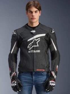 Veste En Cuir GP Plus R V4 Rideknit
