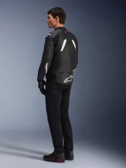 Veste En Cuir GP Plus V4