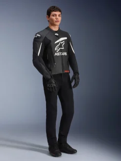 Veste En Cuir GP Plus V4