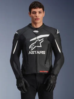Veste En Cuir GP Plus V4