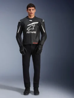 Veste En Cuir GP Plus V4