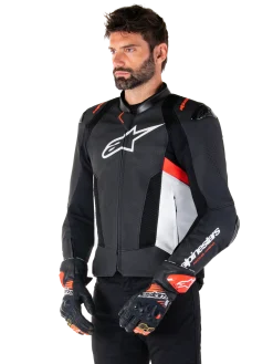 Veste En Cuir Missile V3 Airflow
