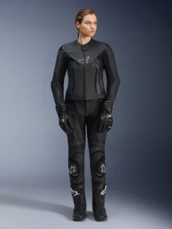 Veste En Cuir Stella GP Plus V4